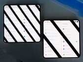 Google Pixel 10 Pro Fold (höger) flimrar mycket mindre än sin föregångare. (Bildkälla: Android Central, YouTube)