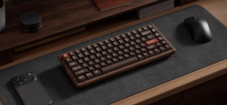 Keychron K2 HE All Wood Special Edition trådlöst tangentbord för gaming
