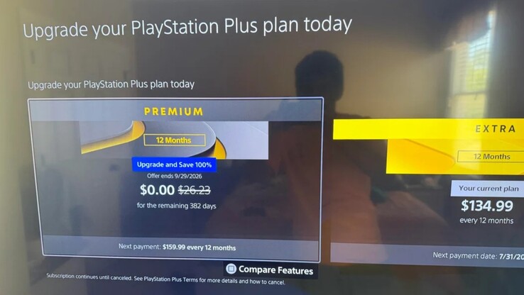PS Plus:s kostnadsfria Premium-erbjudande. 