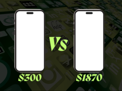 En illustration. 300 $ CMF Phone 2 Pro ställdes mot Sony Xperia 1 VII (Bildkälla: DrMoRobot/Canva och Geralt/Pixabay; redigerad)