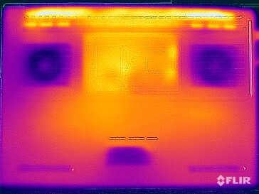Yttemperaturer för stresstest (botten)