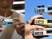 Yashica Y16 har en optisk sökare och blixt i ett kamerahus i retrostil.