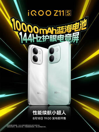 iQOO Z11S med 10 000 mAh