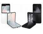 Samsung förväntas endast erbjuda Galaxy Z Flip FE i två färger vid lanseringen. (Bildkälla: via Evan Blass - redigerad)
