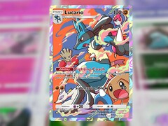 Mega Lucario är huvudnumret i Pulsing Aura-expansionen för Pokémon TCG Pocket, som nu finns tillgänglig på iOS och Android.