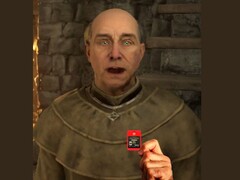 En skärmdump från tillkännagivandet av den fysiska kassettutgåvan av The Elder Scrolls IV: Oblivion Remastered
