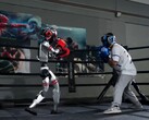 Om cirka en månad kommer Unitree att anordna en boxningsmatch mellan två humanoida robotar under namnet "Unitree Iron Fist King: Awakening". (Bildkälla: Unitree via X)