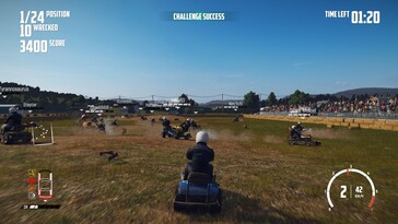 Bild: En skärmdump från spelet Wreckfest.