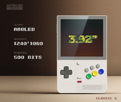 Retroid har fortfarande inte avslöjat vilket chipset som ligger till grund för Pocket Classic. (Bildkälla: Retroid)