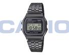Casio Vintage A158WETB-1A (bilden) har ett svart förkromat fodral. (Bildkälla: Casio)