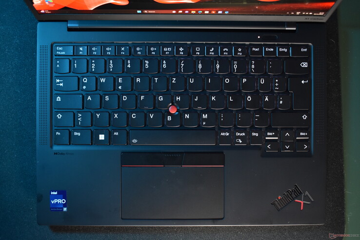 Lenovo ThinkPad X1 Carbon Gen 11: Inmatningsenheter