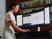 HP:s senaste 49-tumsskärm har en infällbar webbkamera (Bildkälla: HP)