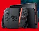 Konsolen Nintendo Switch 2 på bilden