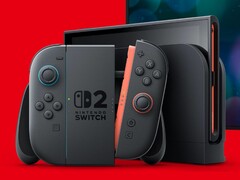 Konsolen Nintendo Switch 2 på bilden