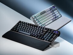 Asus Azoth 96 HE ger en ny 96% layout och magnetiska brytare med Hall-effekt till Azoth-serien. (Bildkälla: Asus)