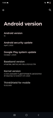 Motorola Moto G86 programvara