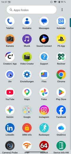 Sony Xperia 10 VIII: Applåda