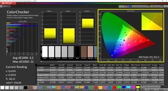 CalMAN - ColorChecker kalibrerad