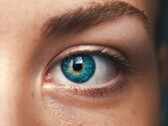 En närbild som visar ett mänskligt öga
