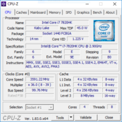 CPU-Z: CPU