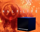 Half-Life-bakgrund med Valve Steam Machine (Bildkälla: Valve med ändringar)