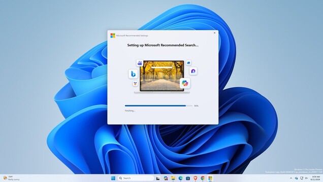 Installera den nya Microsoft-appen Inställningar.