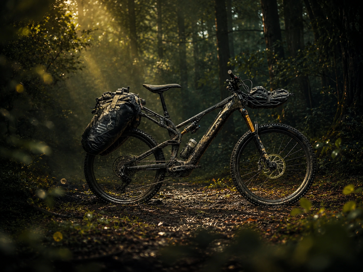 Elcykeln Specialized Levo 4 X har en 11-tums ram i kolfiber