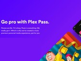 Reklambilder som används för att marknadsföra Plex Pass på plats