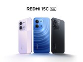Redmi 15C 5G finns i midnattsblå, skymningslila och midnattssvarta färgställningar (Bildkälla: Redmi)