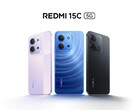 Redmi 15C 5G finns i midnattsblå, skymningslila och midnattssvarta färgställningar (Bildkälla: Redmi)