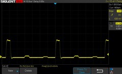 0% ljusstyrka: 15,42 kHz PWM