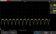 10% ljusstyrka: 479.64 Hz PWM