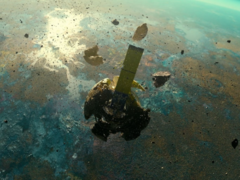 En skärmdump från Marathons filmiska avslöjande 2025 (bildkälla Bungie Press Room)