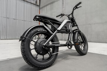 Xyber Air elcykel bakifrån.