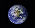 Den blå kulan (Bildkälla: NASA:s jordobservatorium; redigerad)