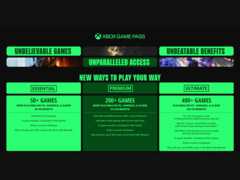 En skärmdump som visar de senaste Xbox Game Pass-nivåuppdateringarna och prishöjningarna (bildkälla: Xbox Wire)