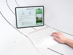 Pad 4 Pro kommer att vara större än Pad 3 Pro och OnePlus Pad 2. (Bildkälla: Oppo via Digital Chat Station)