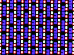 Sub-pixel matris