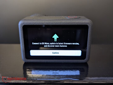 Meddelande dyker upp vid varje start av kameran om den inte är ihopkopplad med appen