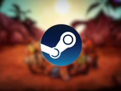 Dead in Bermudas berättelse börjar med en flygkrasch som lämnar åtta överlevande strandsatta på en mystisk ö. På bilden - spelets illustrationer med Steam-logotypen ovanpå. (Bildkälla: Steam)