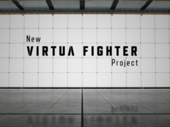 Den nya Virtua Fighter Project-logotypen från dess officiella gameplay-trailer (bildkälla: SEGA)