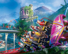 Planet Coaster kommer att finnas tillgängligt som ett gratis spel fram till. På bilden: titelns omslagsfoto.
