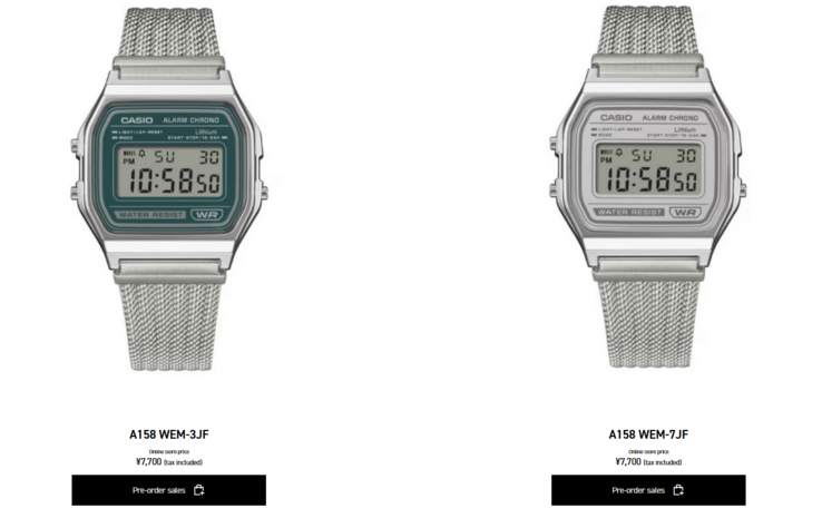 (Bildkälla: Casio Japan)