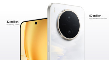 Vivo Y600s Pro har en bakre kamera på 50 MP