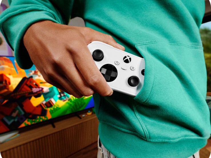 Xbox Nano Controller är utformad för att få plats i de flesta fickor