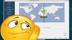 Nu är det dags igen. Debians installationsprogram.