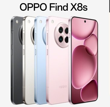 Oppo Find X8s färger