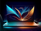 Konstnärlig rendering av en bärbar dator som drivs av en processor i AMD Ryzen AI 400-serien.