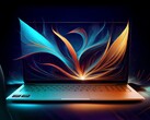 Konstnärlig rendering av en bärbar dator som drivs av en processor i AMD Ryzen AI 400-serien.