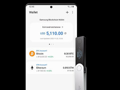 Coinbase kryptohandel kommer till Samsung Wallet. (Bildkälla: Samsung)